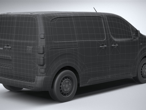 Fiat Scudo L1 2024 Modelo 3D
