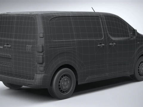 Fiat Scudo L1 2024 3D Model