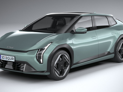 Kia EV4 2026 3D Model