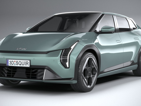Kia EV4 2026 3D Model