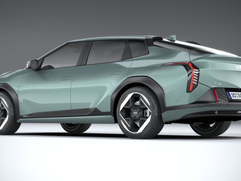 Kia EV4 2026 3D Model