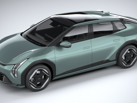 Kia EV4 2026 3D Model