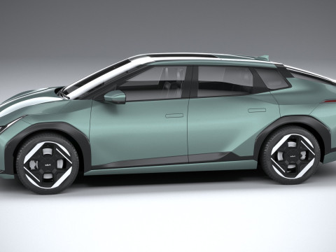 Kia EV4 2026 3D Model
