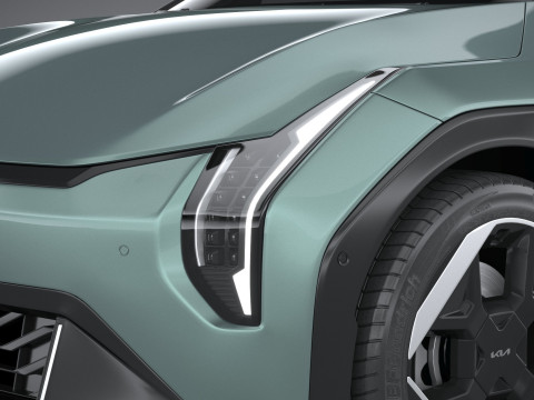 Kia EV4 2026 3D Model