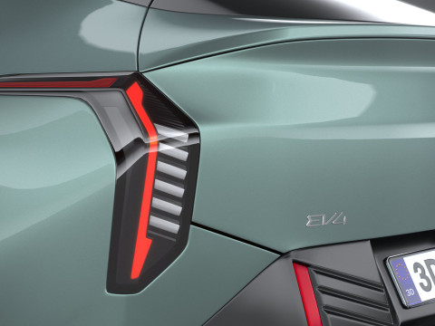 Kia EV4 2026 3D Model