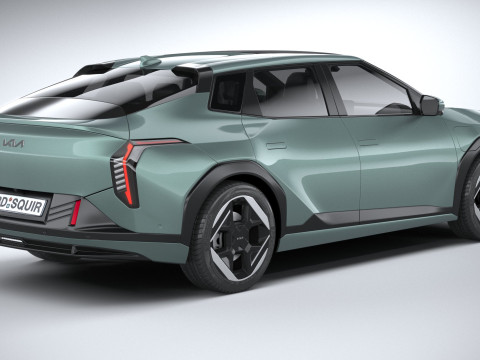 Kia EV4 2026 3D Model