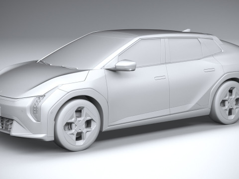 Kia EV4 2026 3D Model