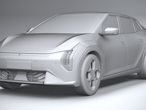 Kia EV4 2026 3D Model