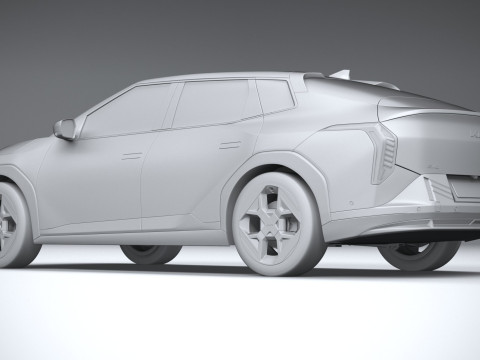 Kia EV4 2026 3D Model