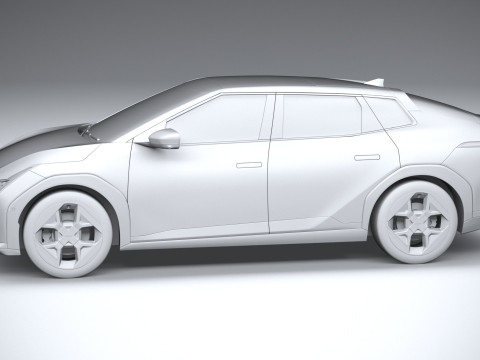 Kia EV4 2026 3D Model