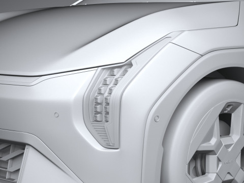 Kia EV4 2026 3D Model
