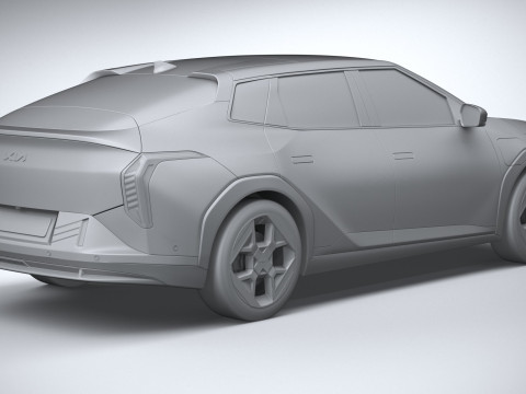 Kia EV4 2026 3D Model