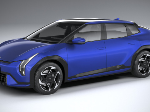 Kia EV4 GT 2026 3D Модель