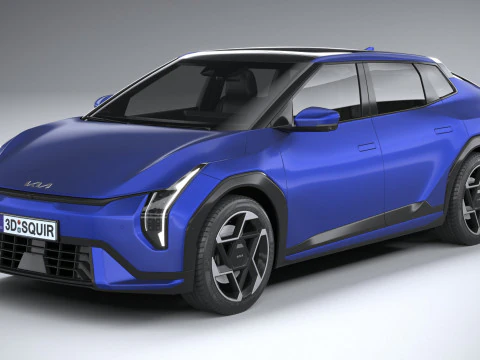 Kia EV4 GT 2026 Modelo 3D