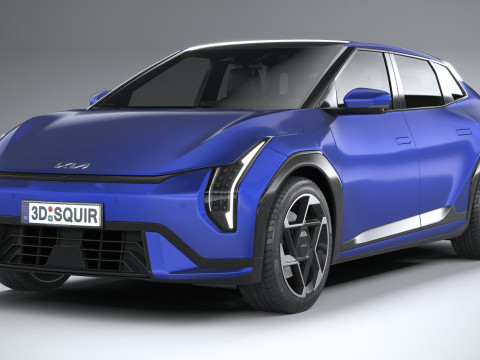 Kia EV4 GT 2026 Model 3D