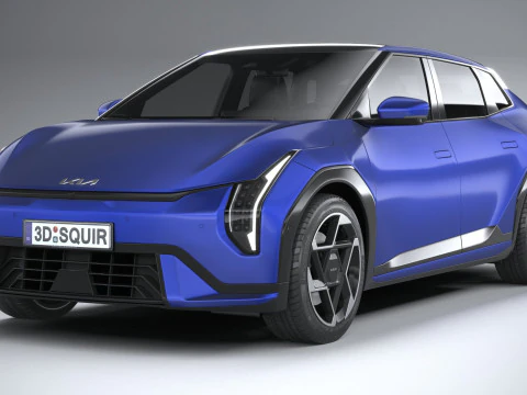 Kia EV4 GT 2026 Modelo 3D