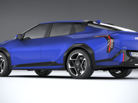 Kia EV4 GT 2026 Model 3D