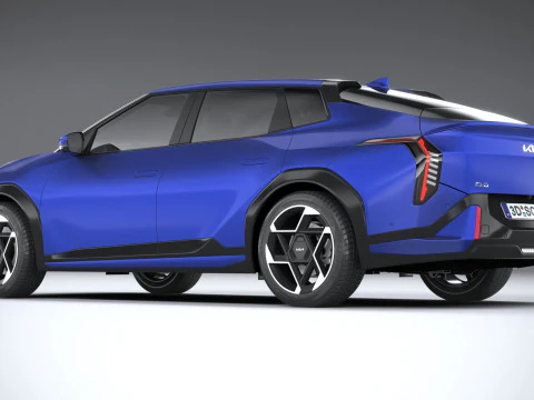 Kia EV4 GT 2026 Modelo 3D