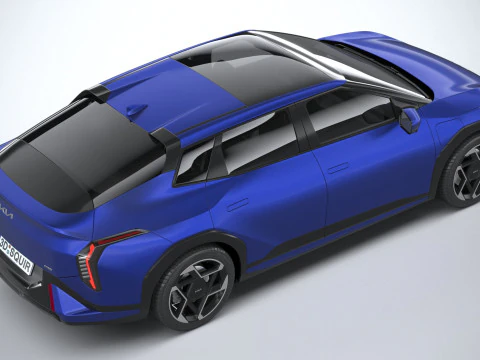 Kia EV4 GT 2026 Modelo 3D