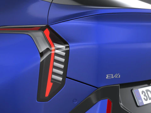 Kia EV4 GT 2026 Modelo 3D