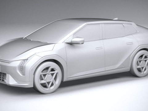 Kia EV4 GT 2026 Model 3D