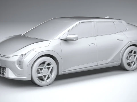 Kia EV4 GT 2026 Modelo 3D