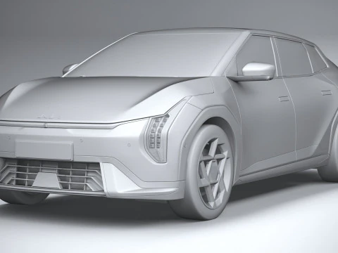 Kia EV4 GT 2026 Modelo 3D
