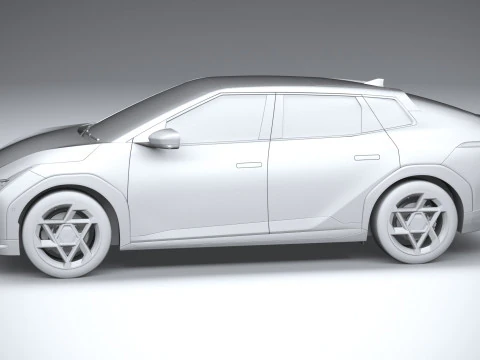 Kia EV4 GT 2026 Modelo 3D