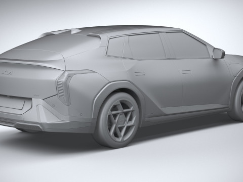 Kia EV4 GT 2026 Model 3D
