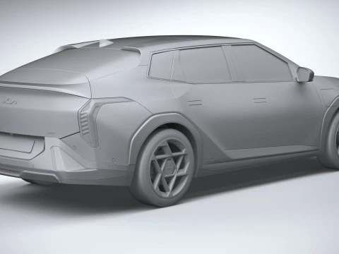 Kia EV4 GT 2026 Modelo 3D