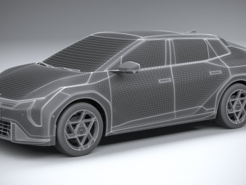 Kia EV4 GT 2026 Model 3D