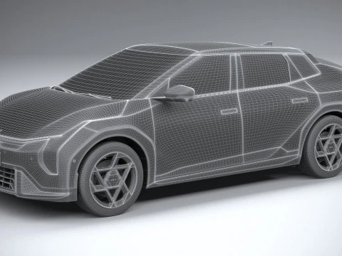 Kia EV4 GT 2026 Modelo 3D
