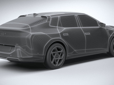 Kia EV4 GT 2026 Model 3D