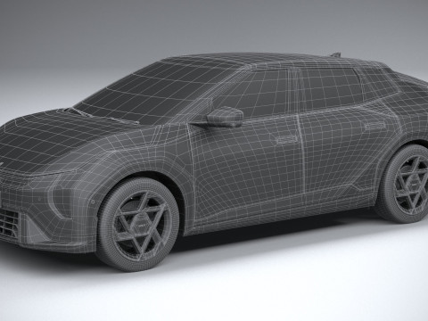 Kia EV4 GT 2026 Model 3D