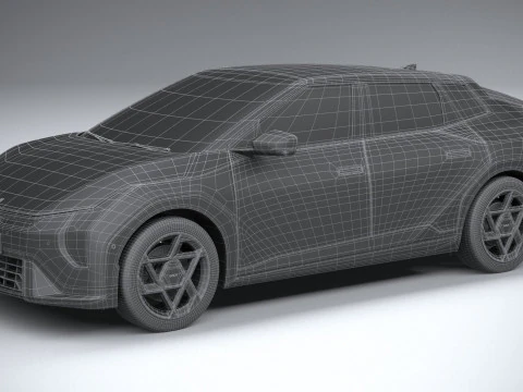 Kia EV4 GT 2026 Modelo 3D