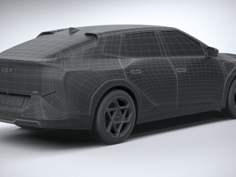 Kia EV4 GT 2026 Model 3D