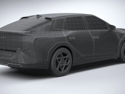 Kia EV4 GT 2026 Modelo 3D