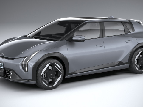 Kia EV4 Hatchback 2026 3D Модель
