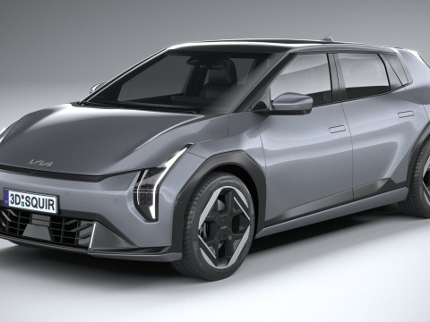 Kia EV4 Hatchback 2026 Modèle 3D