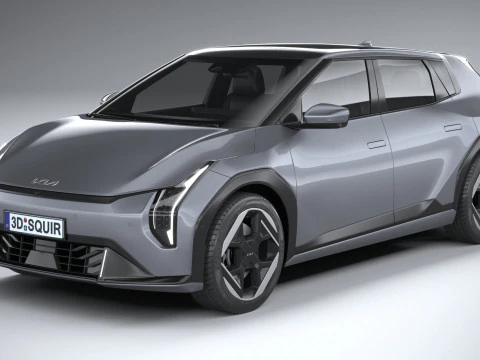 Kia EV4 Hatchback 2026 3D Model