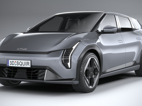 Kia EV4 Hatchback 2026 Modèle 3D