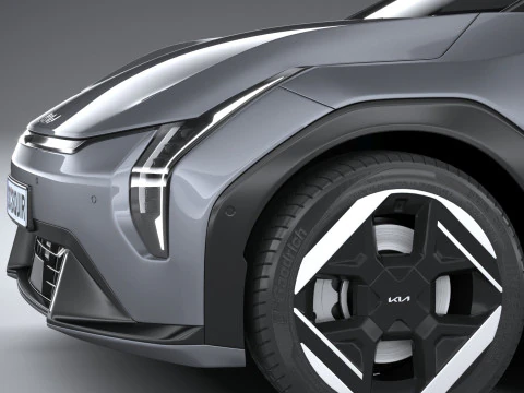 Kia EV4 Hatchback 2026 3D Model