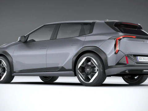 Kia EV4 Hatchback 2026 3D Model