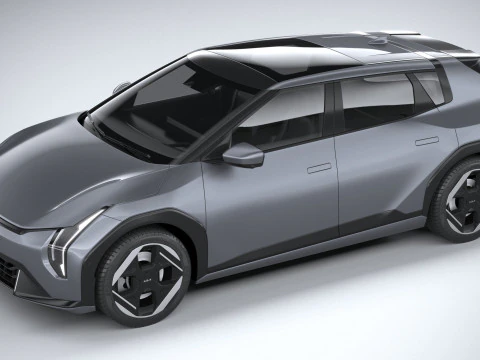 Kia EV4 Hatchback 2026 3D Model