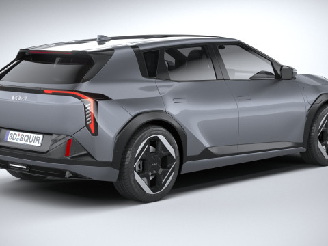 Kia EV4 Hatchback 2026 Modèle 3D