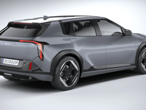 Kia EV4 Hatchback 2026 3D Model