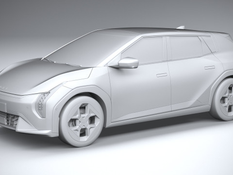 Kia EV4 Hatchback 2026 Modèle 3D