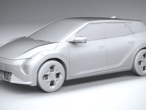 Kia EV4 Hatchback 2026 3D Model