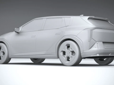 Kia EV4 Hatchback 2026 3D Model