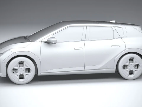 Kia EV4 Hatchback 2026 3D Model